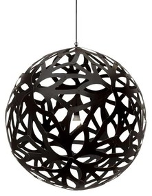 David Trubridge - Floral Lampada a Sospensione Ø100 Nero David Trubridge