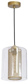 Lampadario ELDA 1xE27/60W/230V oro