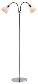 Nordlux - Lampada da terra RAY 2xE14/25W/230V cromo lucido