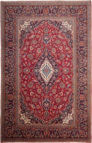 Kashan Tappeto persiano 210 x 300 Rosso (Iran) Annodato A Mano