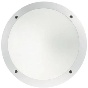 Ideal Lux - Plafoniera da esterno 1xE27/23W/230V bianco