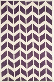 Tappeto in lana a pelo alto tuftato a mano Brenna