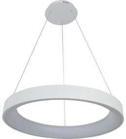Brilagi - Lampadario dimmerabile a sospensione su cavo FALCON II LED/99W/230V Ø 60 cm bianco + telecomando