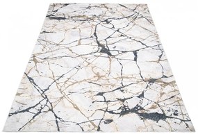 Tappeto luminoso di tendenza con motivo a marmo Larghezza: 80 cm | Lunghezza: 150 cm
