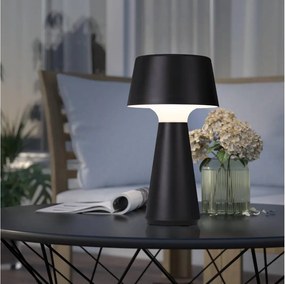 Eglo 75796-LED Lampada da tavolo ricaricabile per esterno SCORRANO LED/3W/230V 2000mAh IP44 nera