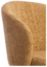 Set di sedie da pranzo giallo ocra in metallo 2 pz Radaja – Light &amp; Living