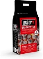 Bricchetti 8 kg Weber per barbecue a carbone