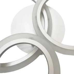 Lampadario a plafone LED dimmerabile LED/40W/230V bianco + telecomando