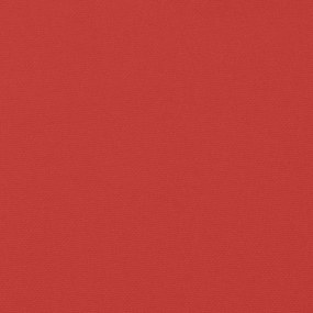 Cuscino per Panca Rosso 180x50x7 cm in Tessuto Oxford