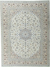 Kashan Tappeto 400 x 300 Beige (Iran) Annodato A Mano