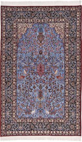 Isfahan Tappeto persiano 150x240 Blu (Iran) Annodato A Mano