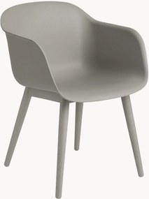 Sedia con braccioli Fiber