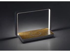 Rabalux 76005 - LED Lampada da tavolo con caricatore wireless BULDUS LED/4W/5V