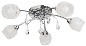 Rabalux 2622 - Plafoniera MELISSA 5xE14/60W/230V