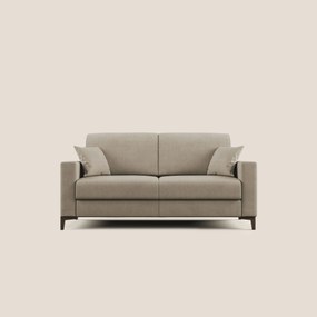 Kafka divano letto matrimoniale in morbido tessuto impermeabile T02 beige