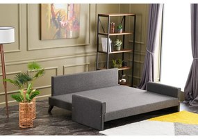 Divano letto antracite 208 cm Bella - Balcab Home