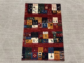 Loribaft Tappeto persiano 60x90 (Iran) Annodato A Mano
