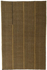 Kilim Tappeto 310x200 Giallo (Iran) Tessuto A Mano