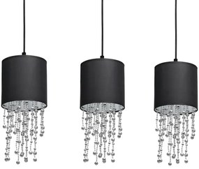 Lampadario a sospensione con filo ALMERIA 3xE27/60W/230V