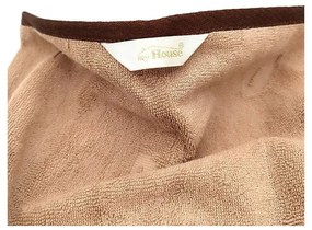 Asciugamano marrone in cotone 70x140 cm Skyline - JAHU collections