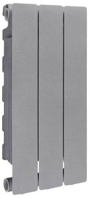 Radiatore acqua calda PRODIGE MODERN in alluminio, 3 elementi, interasse 500 mm, graphite