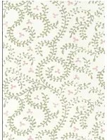 Clarke & Clarke Carta da parati Buta - Sage