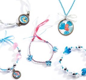 Set per fare gioielli - perle e uccelli