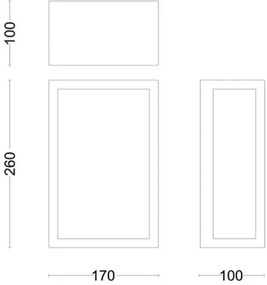 Philips - Applique da esterno ALZOR 1xE27/25W/230V IP44