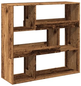 Libreria/divisorio legno antico 100x33x94,5 cm
