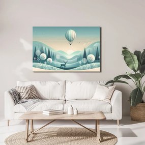 Quadro su tela – Cervo sotto il pallone