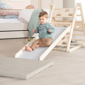 Palestrina per bambini beige 78x100 cm Greyish gesteppt – Roba