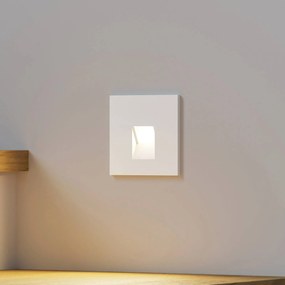 Arcchio Luci LED da incasso Vexi, 7,5 cm x cm, bianco, CCT Vexi Arcchio, dimmerabile, Bianco / Opale, Soggiorno / Sala da pranzo, Alluminio, Moderno, Faretto da incasso a parete