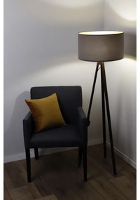 Lampada da terra STANDART 1xE27/60W/230V grigio/wenge
