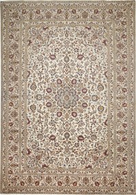 Kashan Tappeto persiano 250x360 Beige (Iran) Annodato A Mano