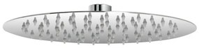 Set doccia incasso Cristallo con soffione inox 20 cm e kit doccia