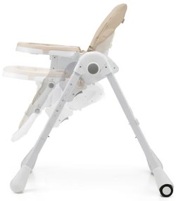 KINDERKRAFT - Sedia da pranzo per bambini TUMMIE beige