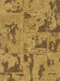 Arte International Carta da parati Eclat - Antique Gold
