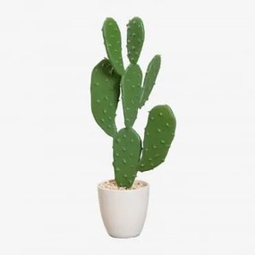 Cactus artificiale Nopal ↑50 cm - Sklum