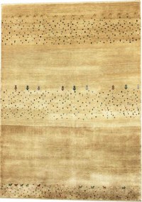 Loribaft Tappeto orientale 170 x 240 Marrone (Indian) Annodato A Mano