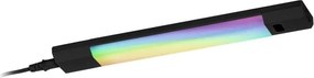 Osram - lampada sottopensile LED RGBW dimmerabile con sensore LINEAR EDGE LED/4W/230V nera + telecomando