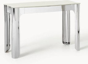 Consolle con piano in vetro Georgia