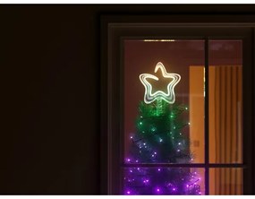 Twinkly TWTT030SPP-GUSB - Stella di Natale dimmerabile RGB a LED 76xLED USB Wi-Fi