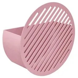 Diagonal Wall Basket Small Bubblegum Pink - Swedish Ninja