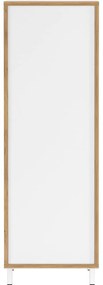 Mobile per bagno bianco alto e stretto 39x120 cm Topeka – Germania