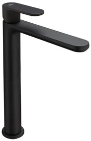 Rubinetto per lavabo Plano nero opaco HUBER H 24.6 cm