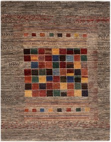 Loribaft Tappeto persiano 150 x 200 Rosso (Iran) Annodato A Mano
