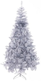 Albero di Natale Argentato Metallo Plastica 110 x 110 x 210 cm