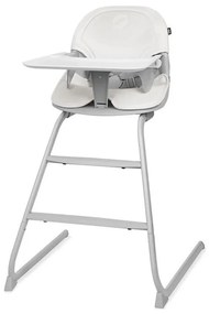 Lionelo - Sedia da pranzo per bambini 2in1 DALIA bianco/grigio