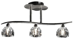 Luxera 1559 - Lampadario SAMBA 3xG9/40W/230V