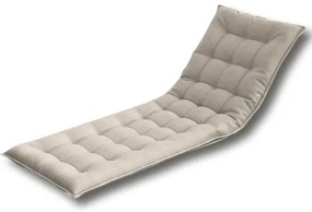 Cuscino per Lettino 186x62 cm - Cotone Trapuntato, Natural